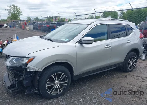 2017 Nissan Rogue Sv из США, поврежденный, VIN 5N1AT2MV1HC872531